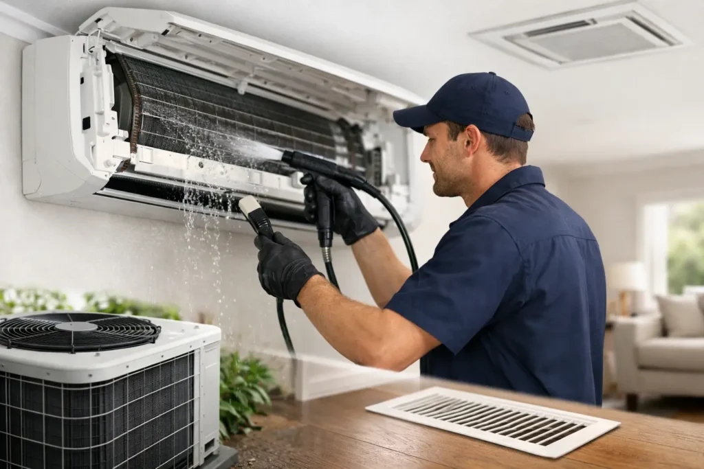 Air Conditioner Coil Cleaning Explained