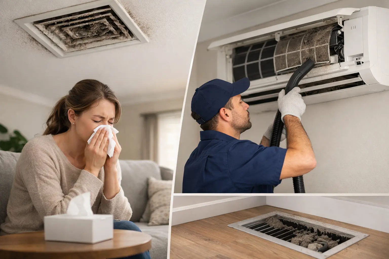 Can Dirty Ducts Cause Allergies in Your Home?