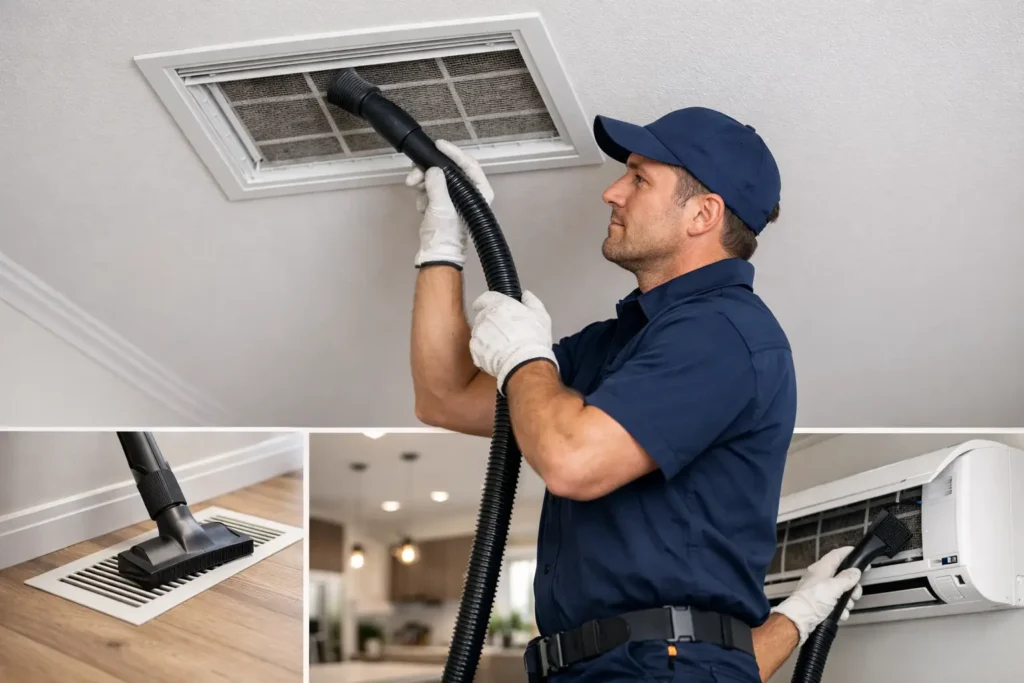 Ceiling Vent Cleaning Done Properly