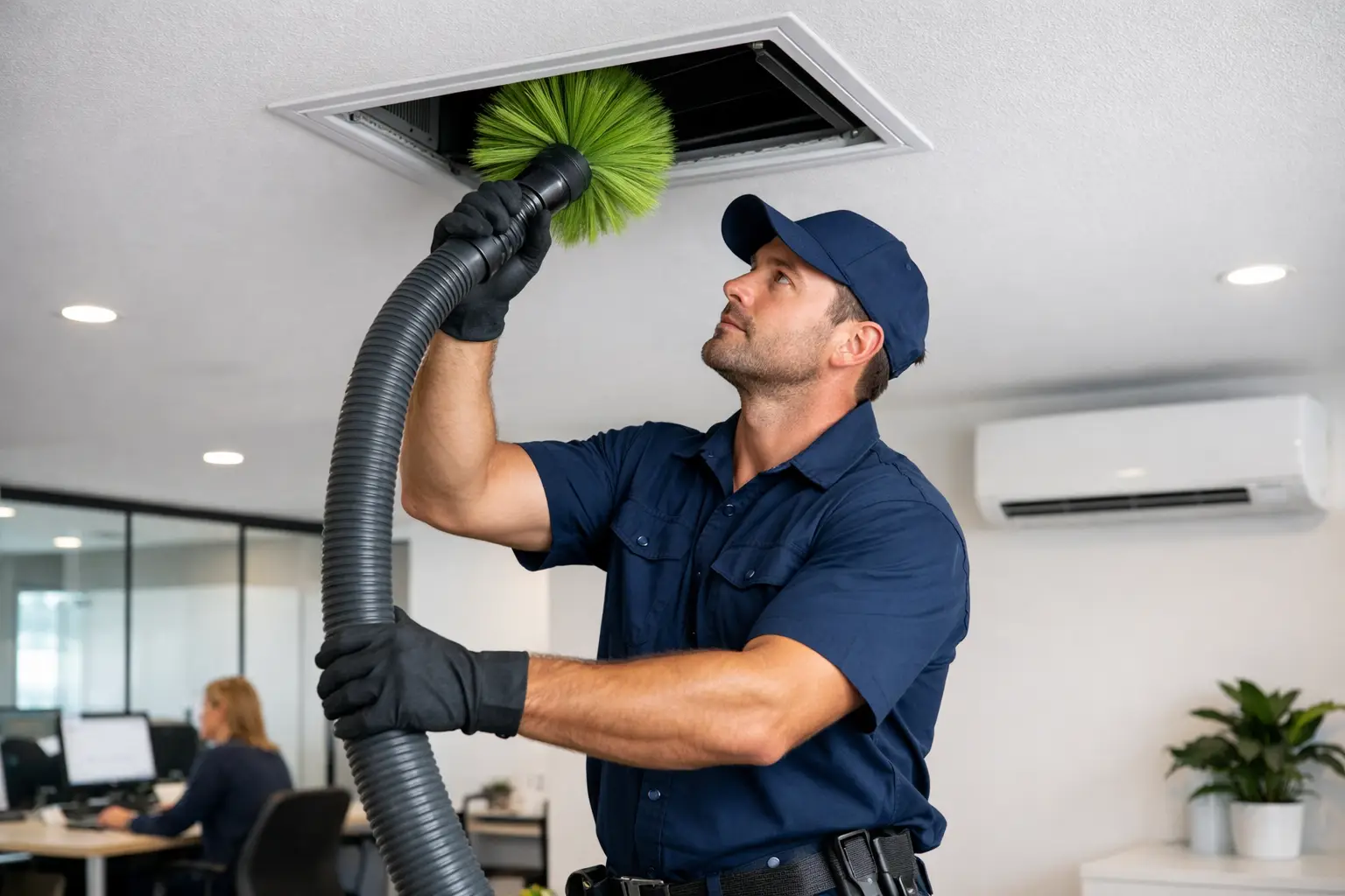 Commercial Air Duct Cleaning for Healthier Workplaces