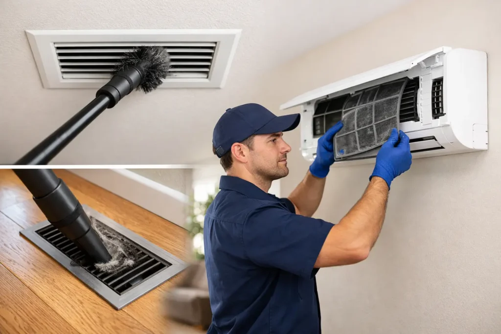 When to Book an Air Vent Cleaning Service