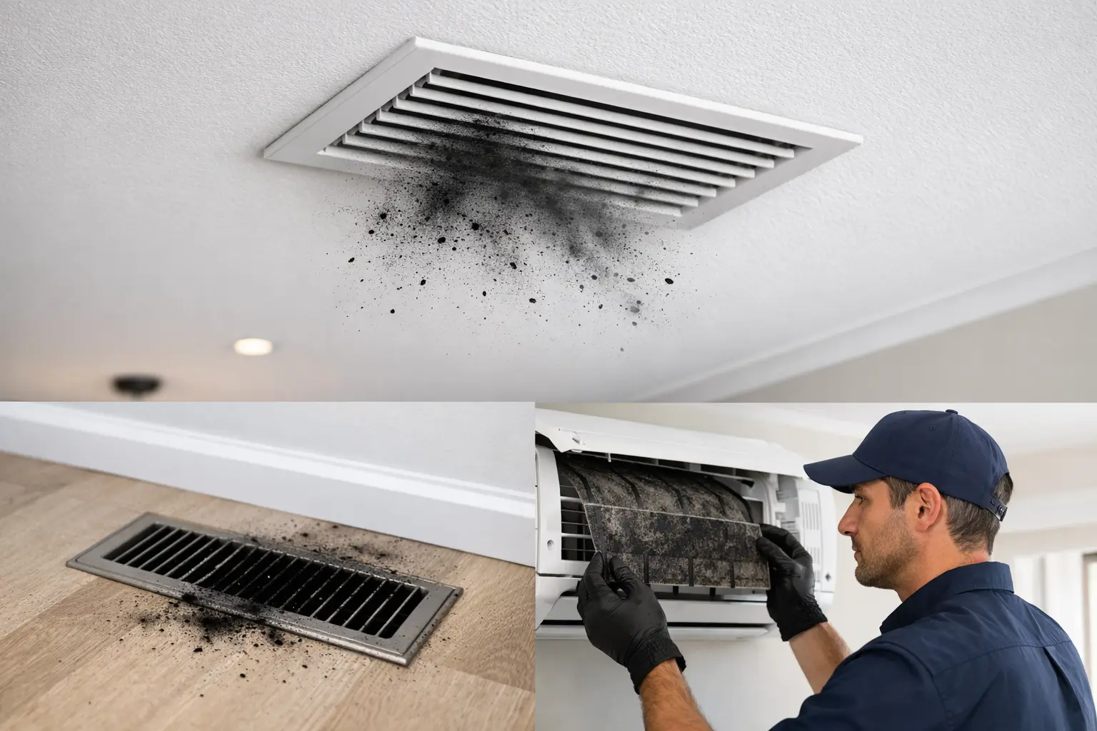 Why Is Black Dust Coming From Vents?