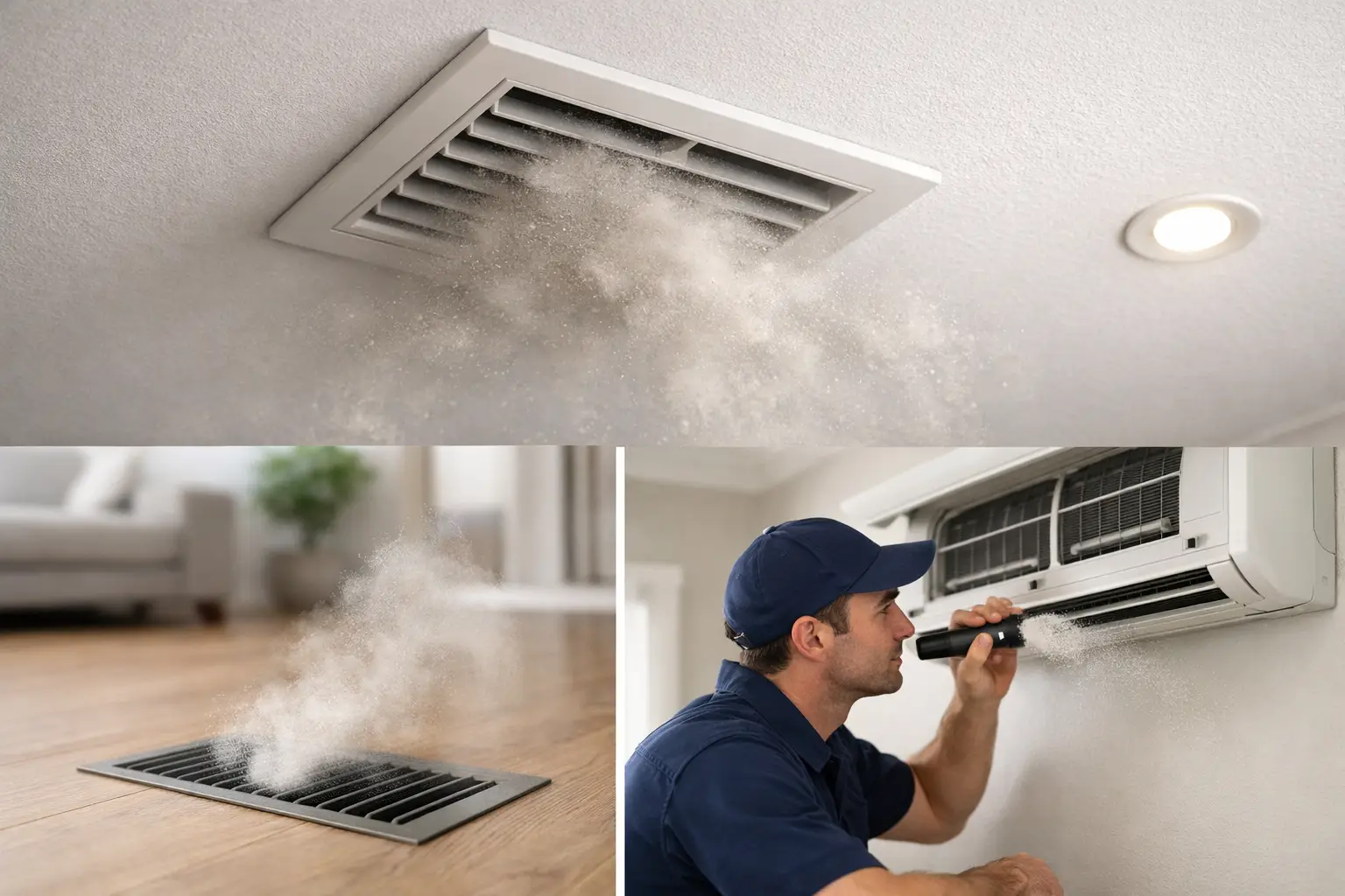 Why Is Dust Coming Through Air Vents in Homes?
