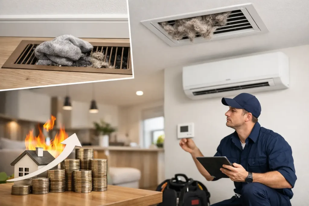 Can Blocked Vents Raise Energy Bills? Yes.
