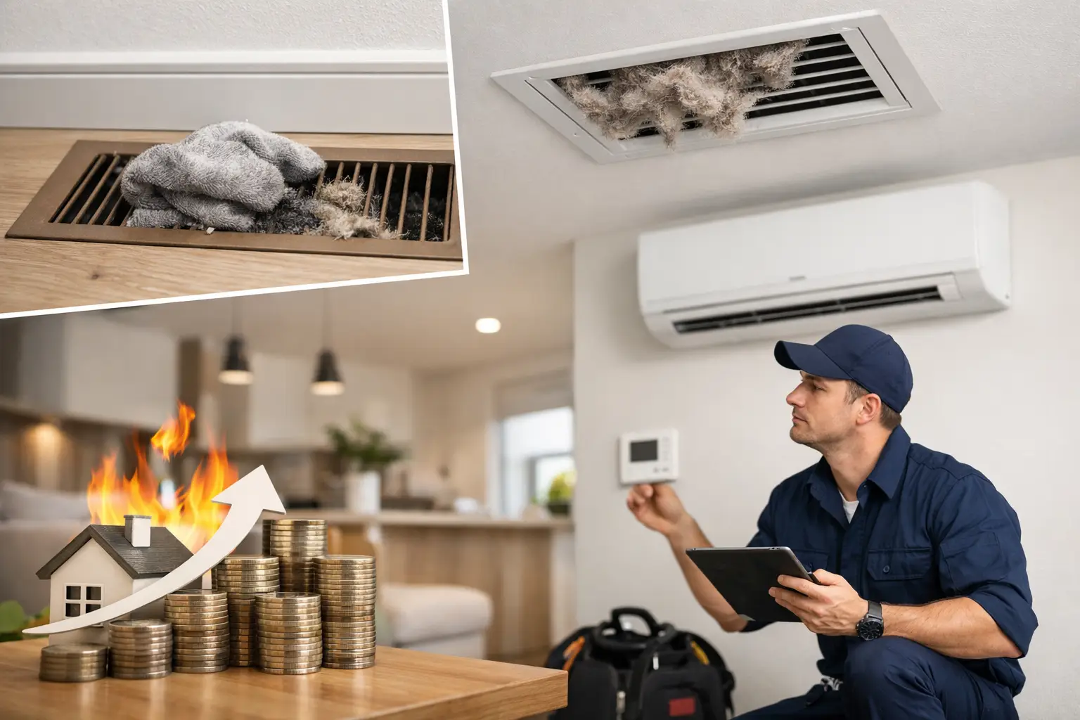 Can Blocked Vents Raise Energy Bills? Yes.