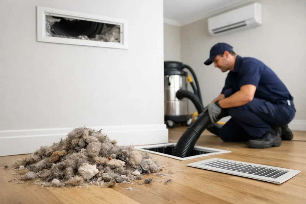 What HEPA Vacuum Duct Cleaning Really Removes