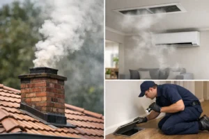 Why Is My Chimney Smoking? Causes and Fixes