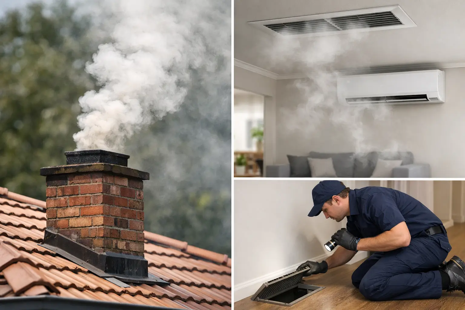Why Is My Chimney Smoking? Causes and Fixes