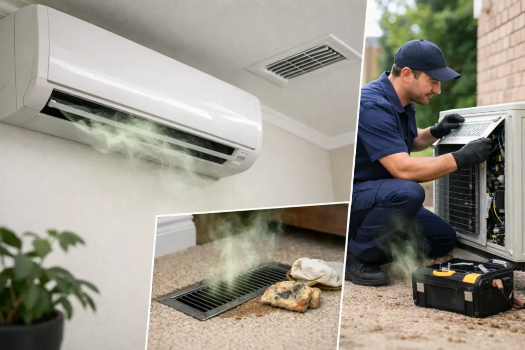 Why Does Your Air Conditioner Smell? Causes